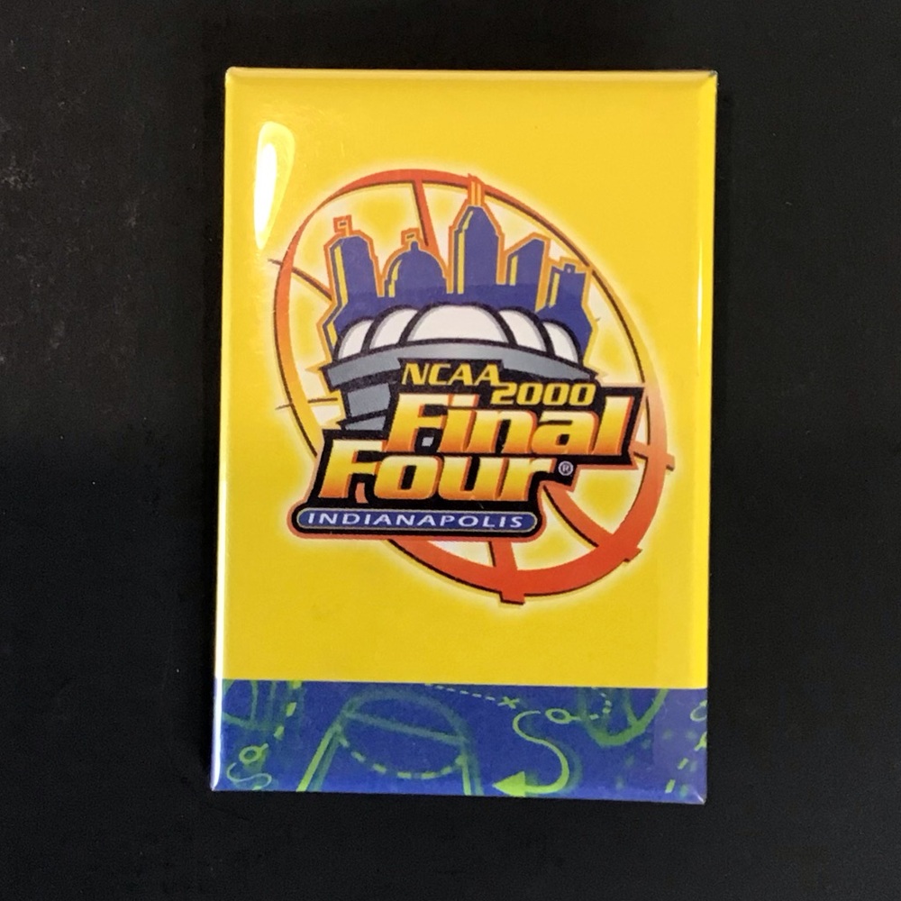 NCAA 2000 Final Four Indianapolis Game Metal Pinback Button
